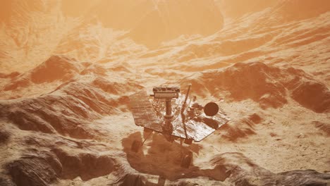Gelegenheit:-Mars-Erkundet-Die-Oberfläche-Des-Roten-Planeten